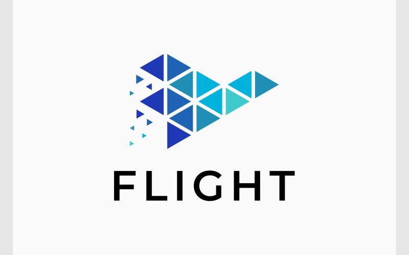 Flight Abstract Modern Logo Logo Template