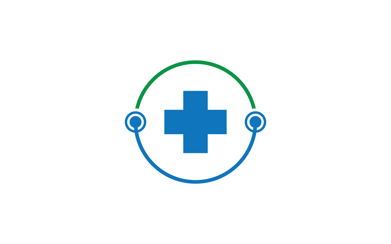 Medisch Kruis Logo pictogram sjabloon vector ontwerp