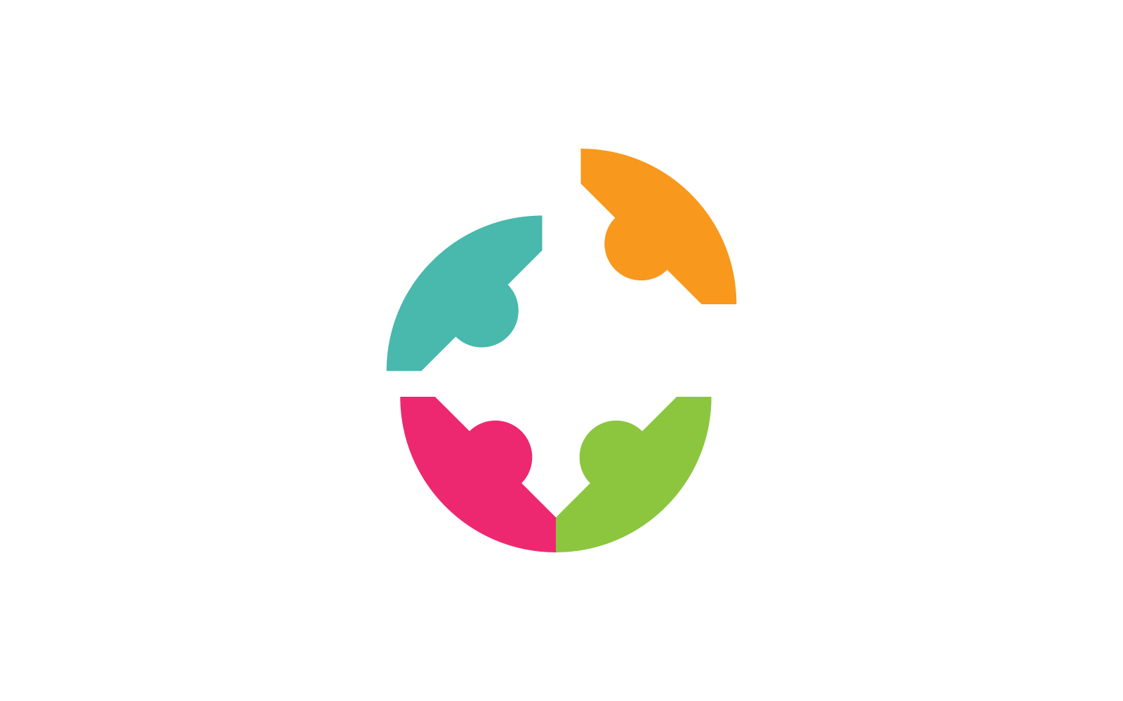 Projekt wektora ikony ilustracji logo społeczności, sieci i społeczności