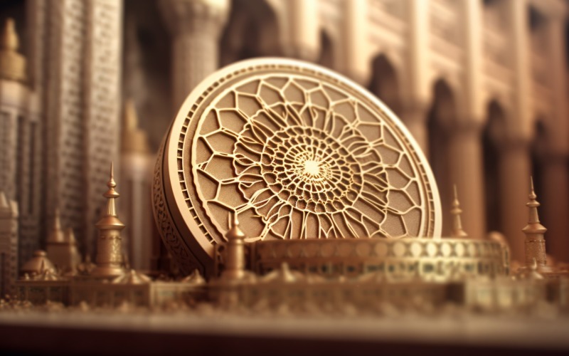 Eid al adha mubarak islamic festival 05 Illustration