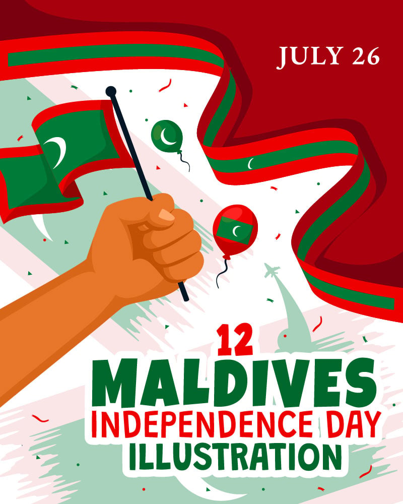 Kit Graphique #411144 Maldives Independence Web Design - Logo template Preview
