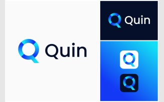 Letter Q Colorful Modern Logo
