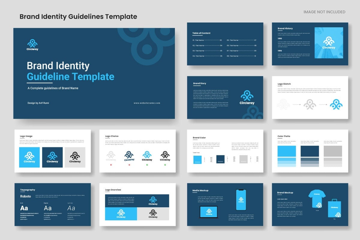 Kit Graphique #411526 Marque Guideline Divers Modles Web - Logo template Preview