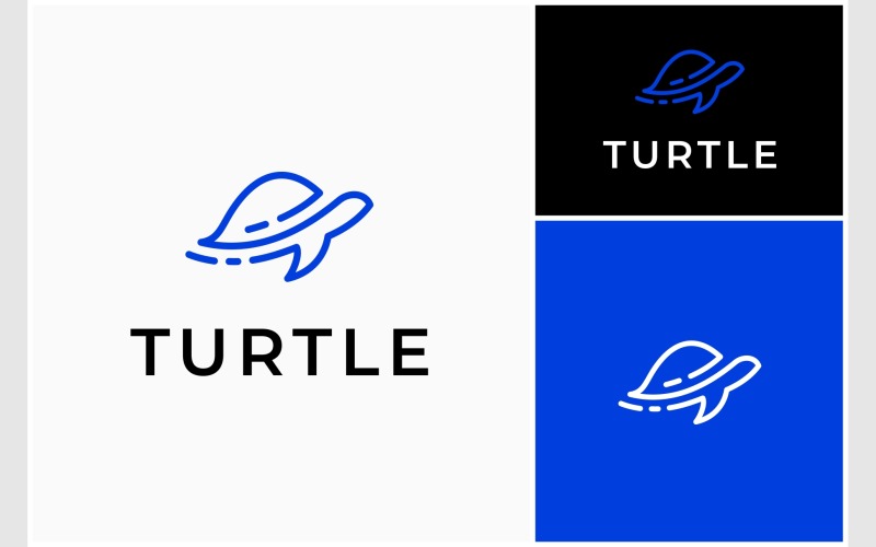 Turtle Digital Solution Logo Logo Template