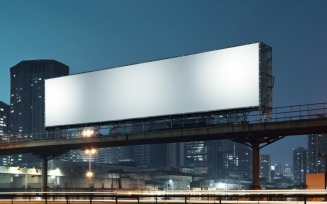 Roadside Billboard Advertisement Mockup 9