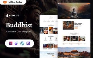 Budhist - Religion and Buddhist Multipurpose WordPress Elementor Theme