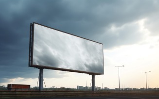 Roadside Billboard Advertisement Mockup 31