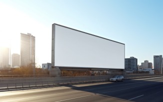 Roadside Billboard Advertisement Mockup 42