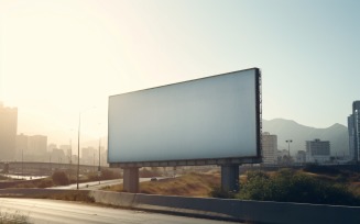 Roadside Billboard Advertisement Mockup 52