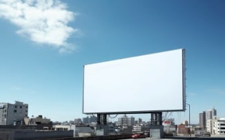 Roadside Billboard Advertisement Mockup 53