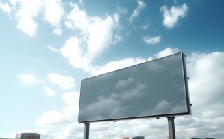 Roadside Billboard Advertisement Mockup 54