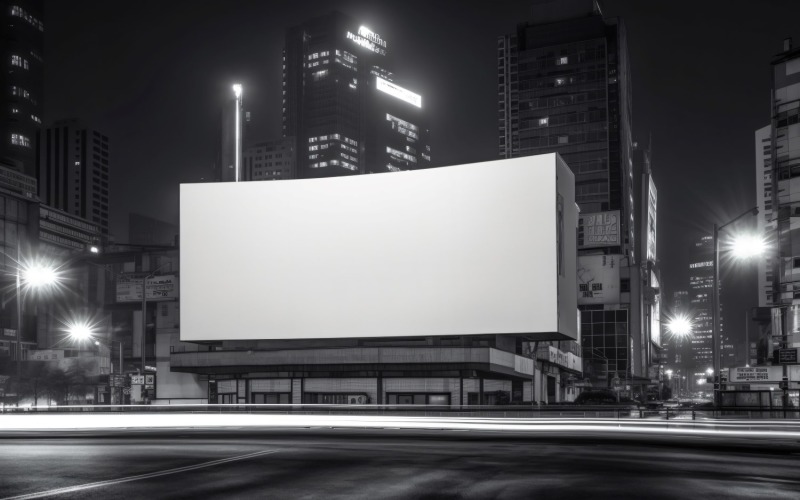 Roadside Billboard Advertisement Mockup 60 Illustration