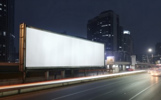 Roadside Billboard Advertisement Mockup 85