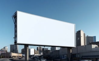 Roadside Billboard Advertisement Mockup 86