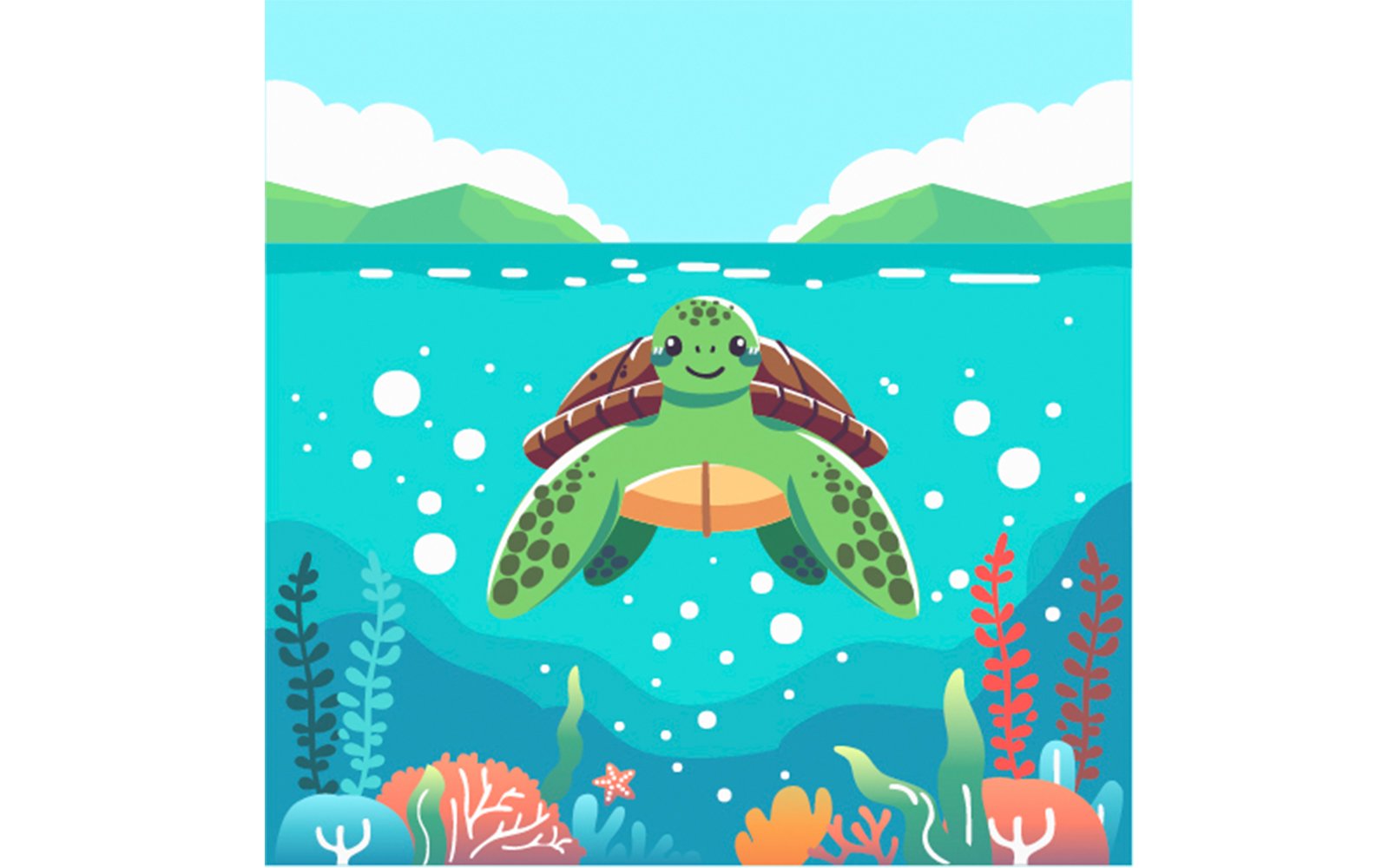 Kit Graphique #412081 Turtle Day Divers Modles Web - Logo template Preview