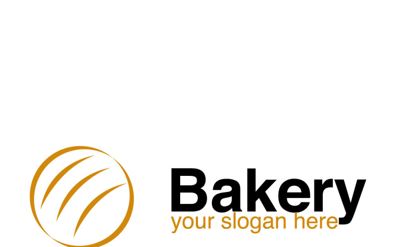 Bakery products premium quality label Logo Template