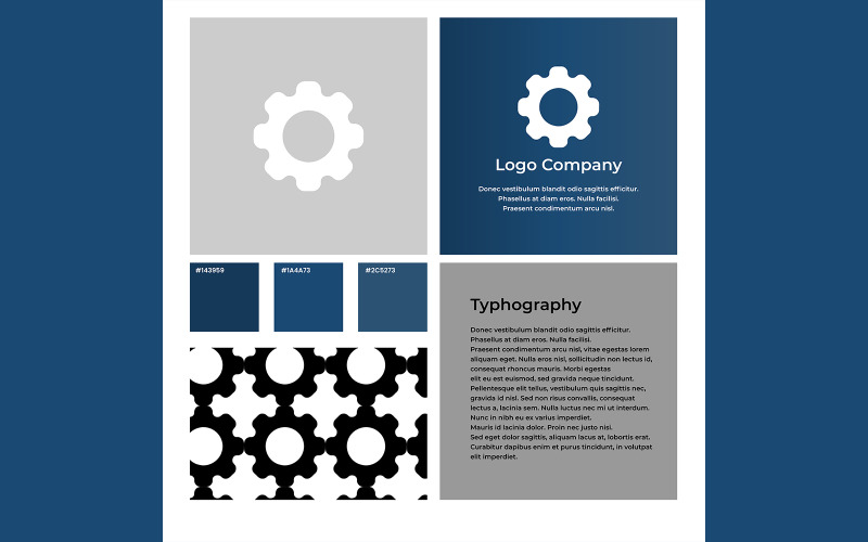 Company Logo Unique Design 01 Logo Template
