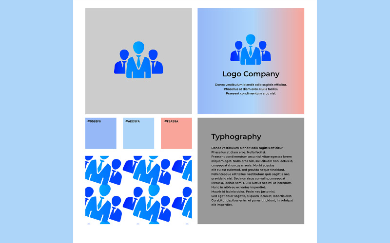Company Logo Unique Design 02 Logo Template