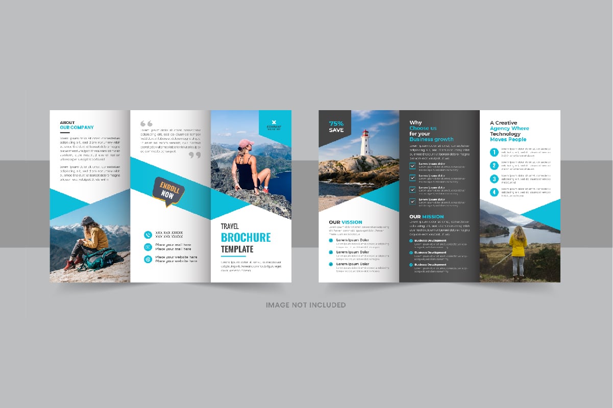 Template #412104 Booklet Destination Webdesign Template - Logo template Preview