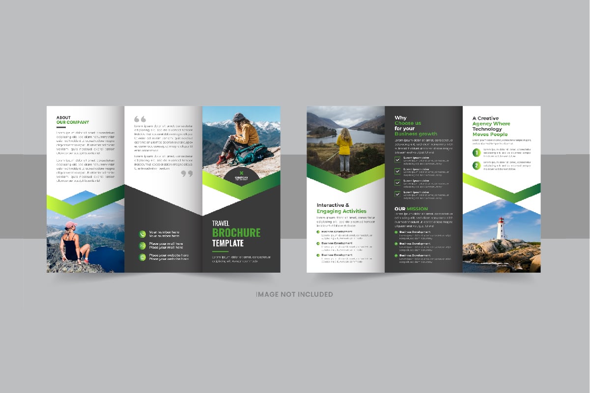 Template #412105 Booklet Destination Webdesign Template - Logo template Preview