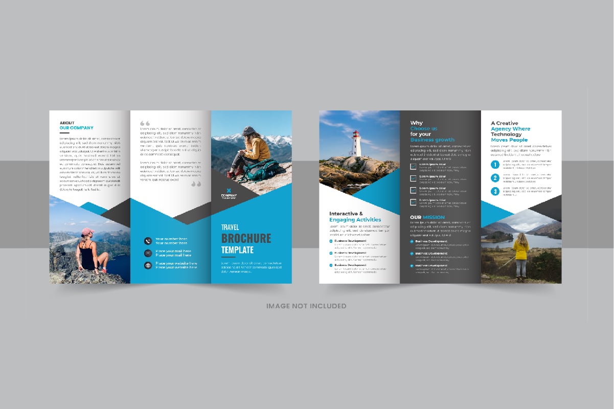 Template #412128 Booklet Destination Webdesign Template - Logo template Preview