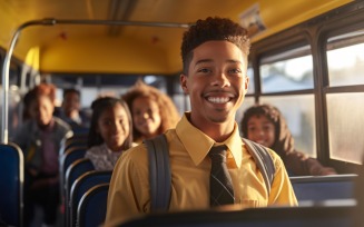 School Rush Kids, Backpacks, and Bus Rides 50