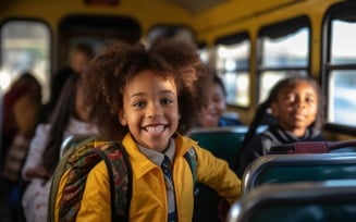 School Rush Kids, Backpacks, and Bus Rides 52