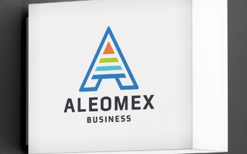 Aleomex Letter A Professional Logo Logo Template