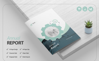Annual Report - Editable Design Template