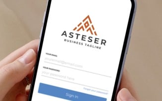 Asteser Letter A Professional Logo