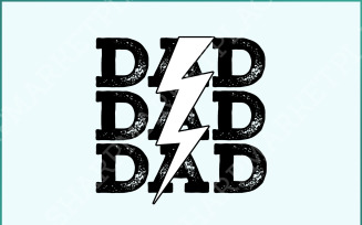Baseball Dad PNG, Sublimation Design, Dad Lightning Bolt Distressed Retro Iron On, Game Day Gift