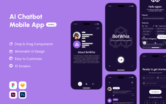 BotWhiz - AI Chatbot Mobile App