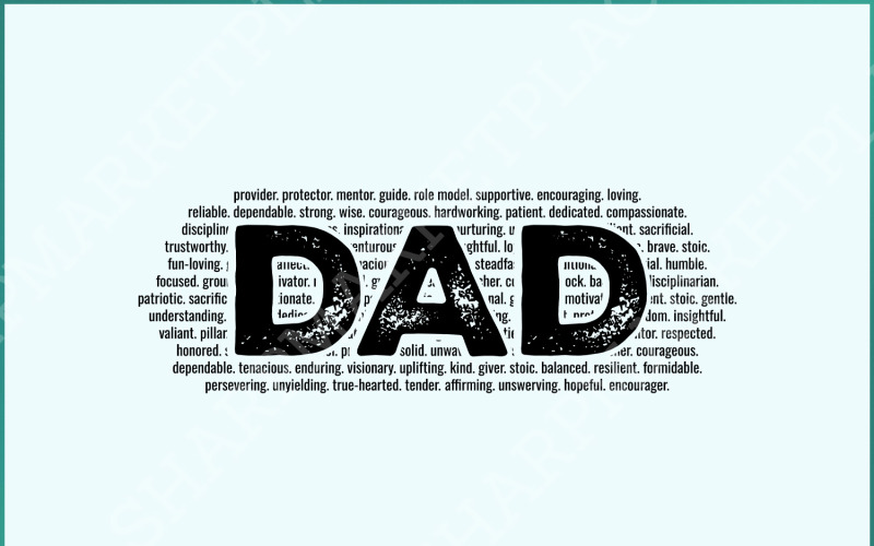 Father Words PNG, Cool Dad PNG, Father's Day Gift, Dad Shirt PNG, Dad Day Fatherhood, Gift For Dad Illustration