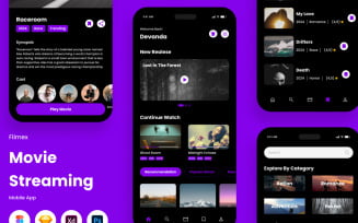 Filmex - Movie Streaming Mobile App