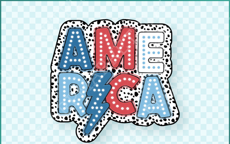 4th of July Sublimation, Fourth of July PNG, Dalmatian America 1776, Independence Day, Patriotic Illustration