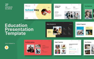 School Day Googleslide Presentation Template