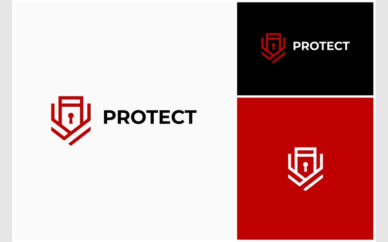 Security Privacy Protection Logo Logo Template