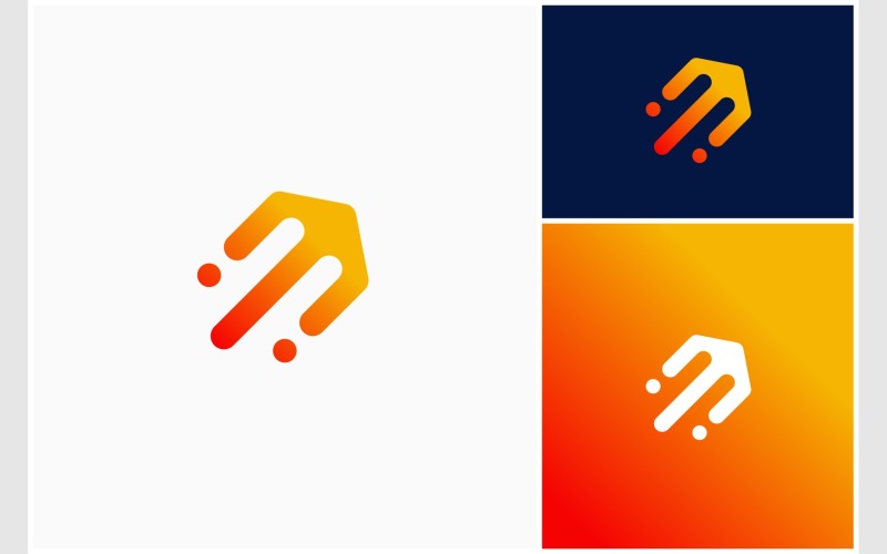 Startup Launch Modern Logo Logo Template