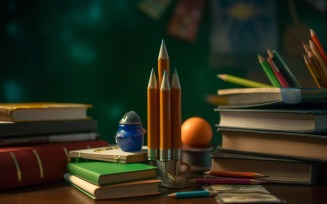 Colourful Pencil, books School Supplies 151