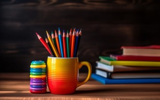 Colourful Pencil School Supplies 116
