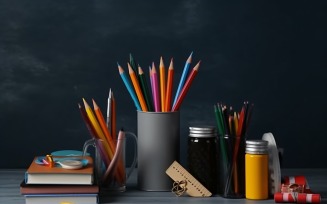 Colourful Pencil School Supplies 121