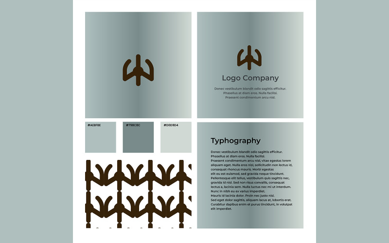 Company Logo Unique Design 08 Logo Template