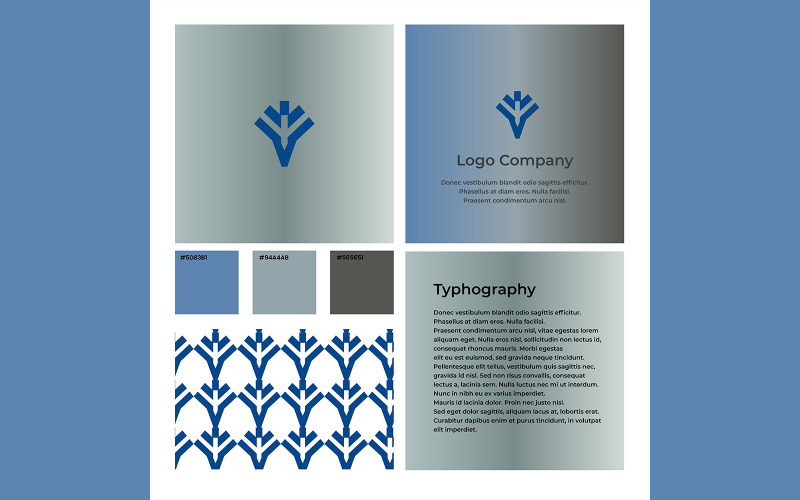 Company Logo Unique Design 09 Logo Template