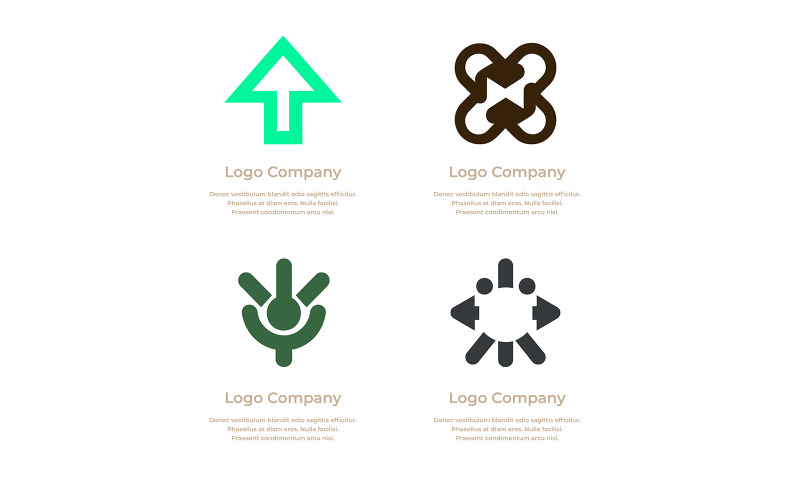 Company Logo Unique Design 13 Logo Template