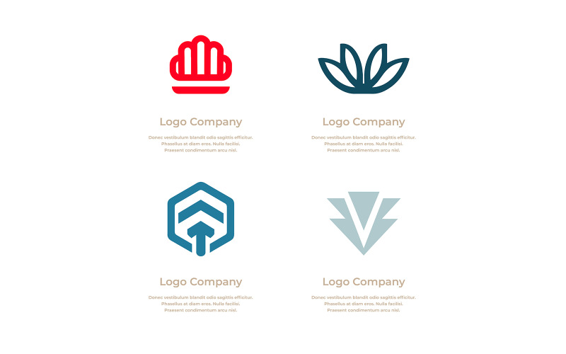Company Logo Unique Design 15 Logo Template