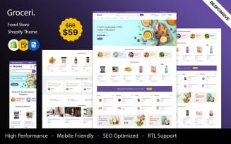 Groceri - Grocery Fruits and Vegitables Responsive Shopify Theme