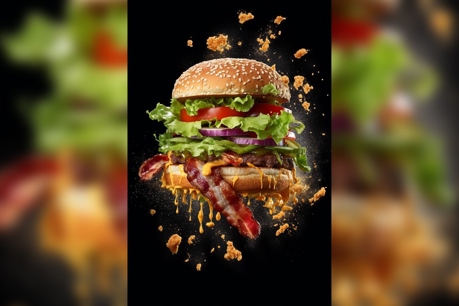 Template #413379 Burger Grilled Webdesign Template - Logo template Preview