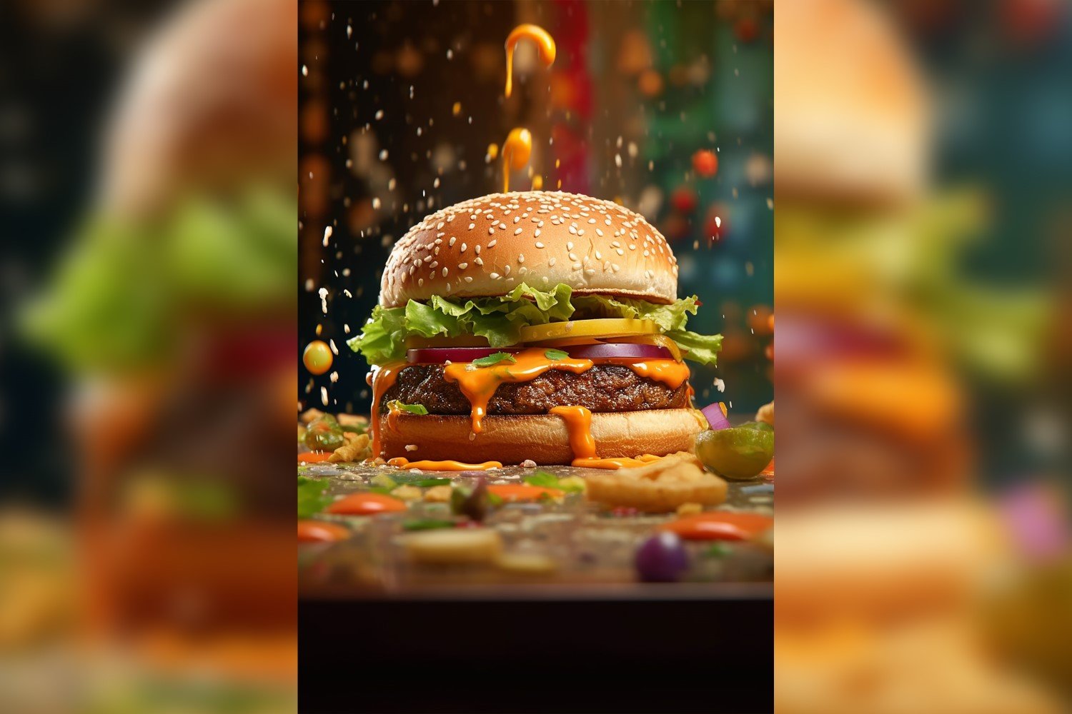 Template #413383 Burger Grilled Webdesign Template - Logo template Preview