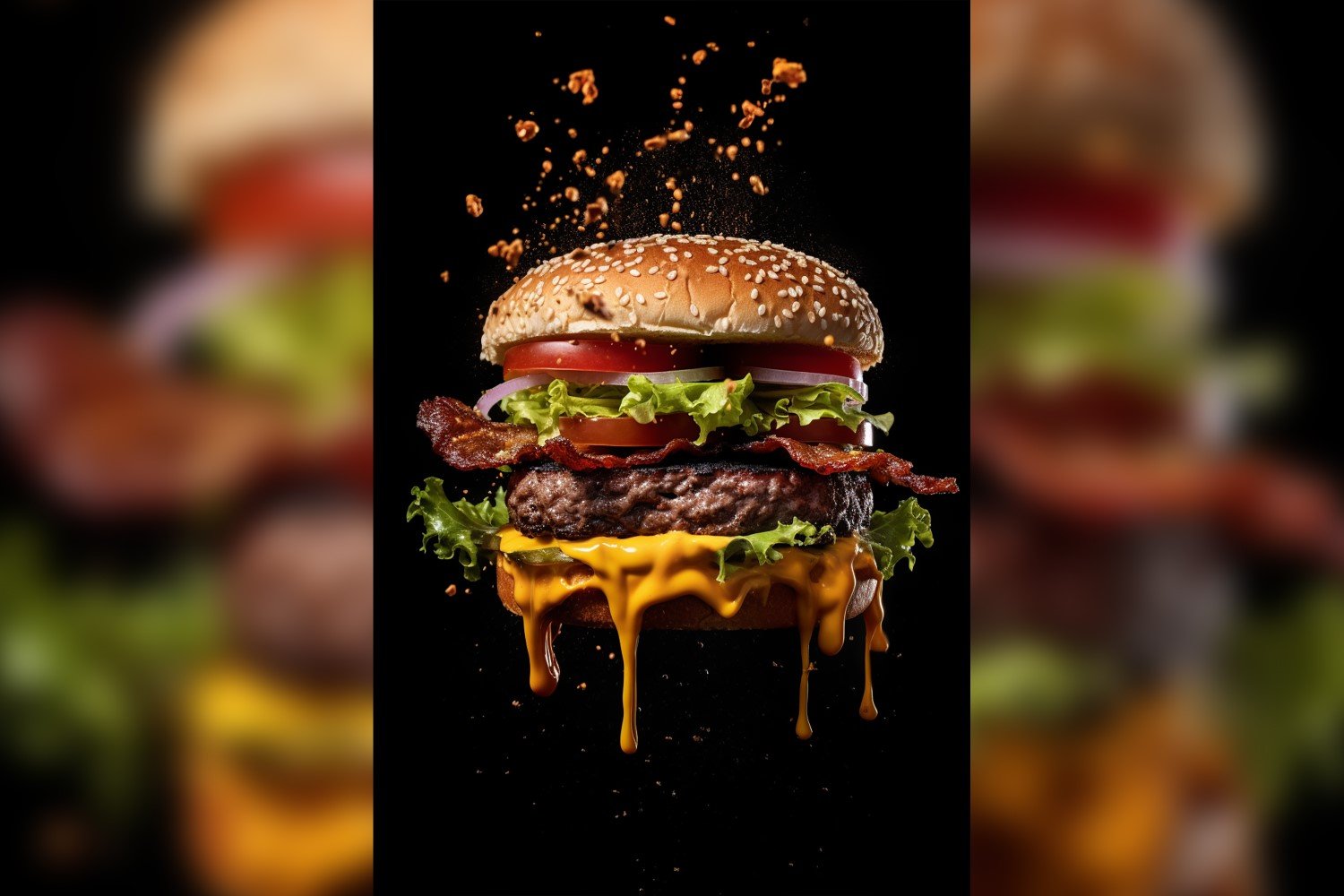 Template #413388 Burger Grilled Webdesign Template - Logo template Preview