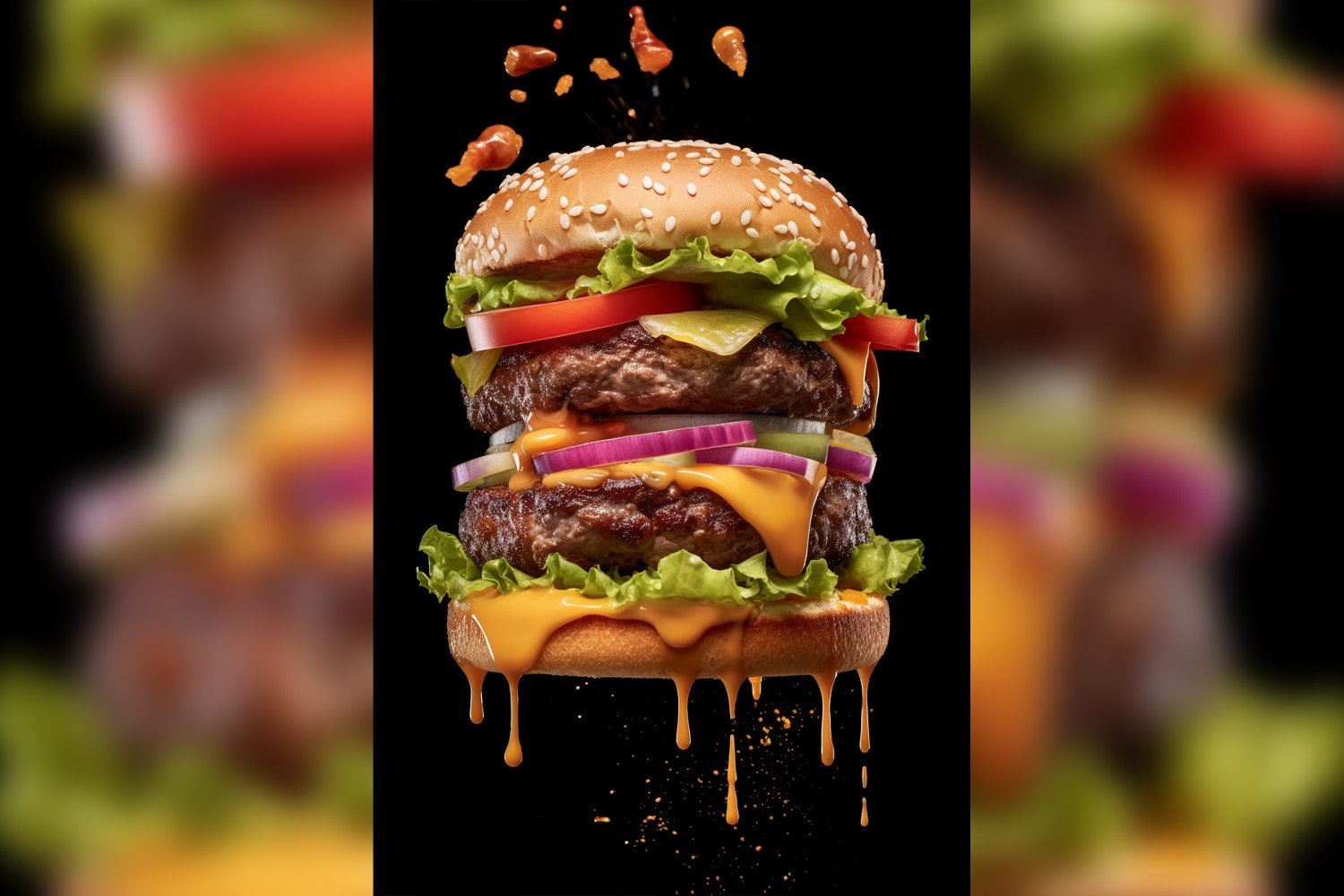 Template #413389 Burger Grilled Webdesign Template - Logo template Preview